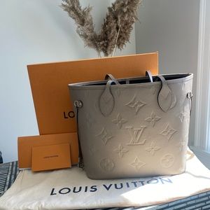 NWT Louis Vuitton Empriente Neverfull in Turtledove